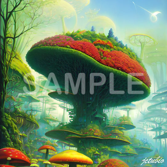 Floating Fungi Forest